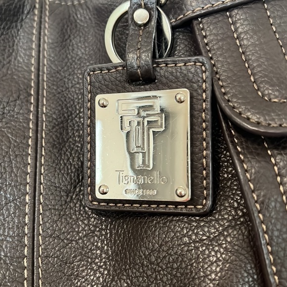 Tignanello brown leather bag - Picture 2 of 6